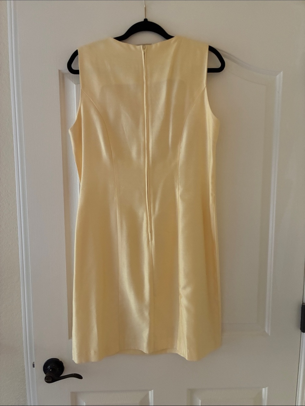 Jessica Howard Pale Yellow Sleeveless Shift Dress & Jacket - Picture 4 of 8